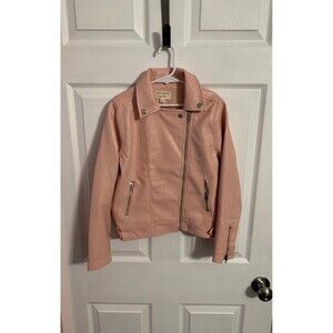 Blu-Pepper Girls Faux Leather Jacket. Size M.